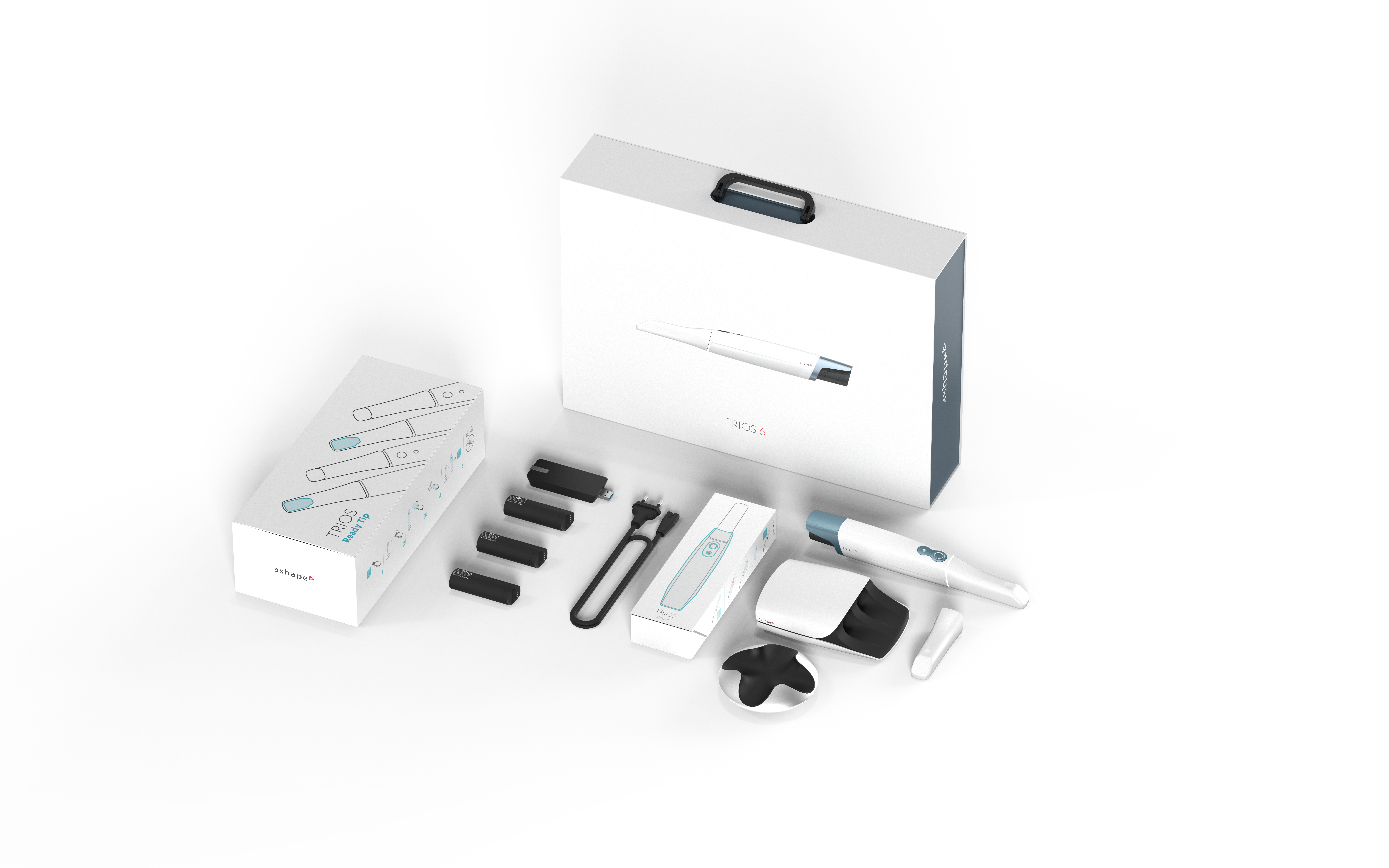 TRIOS 6_Product Render_White_Whats In The Box 1_2025