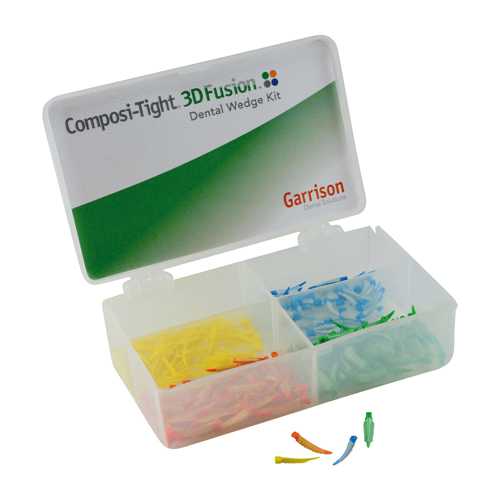Coffret de coins 3D Fusion Wedge : 4 tailles, 400 coins (100 de chaque taille