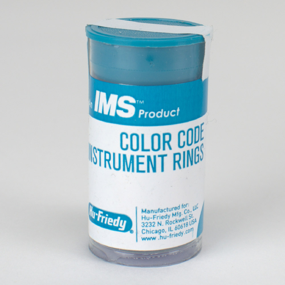 IMS Kodierringe mini blau, 50 Stück