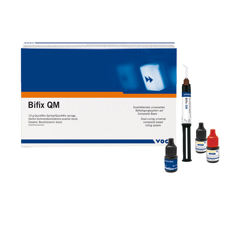 Bifix QM transparent, seringue Quick-Mix 10 g
