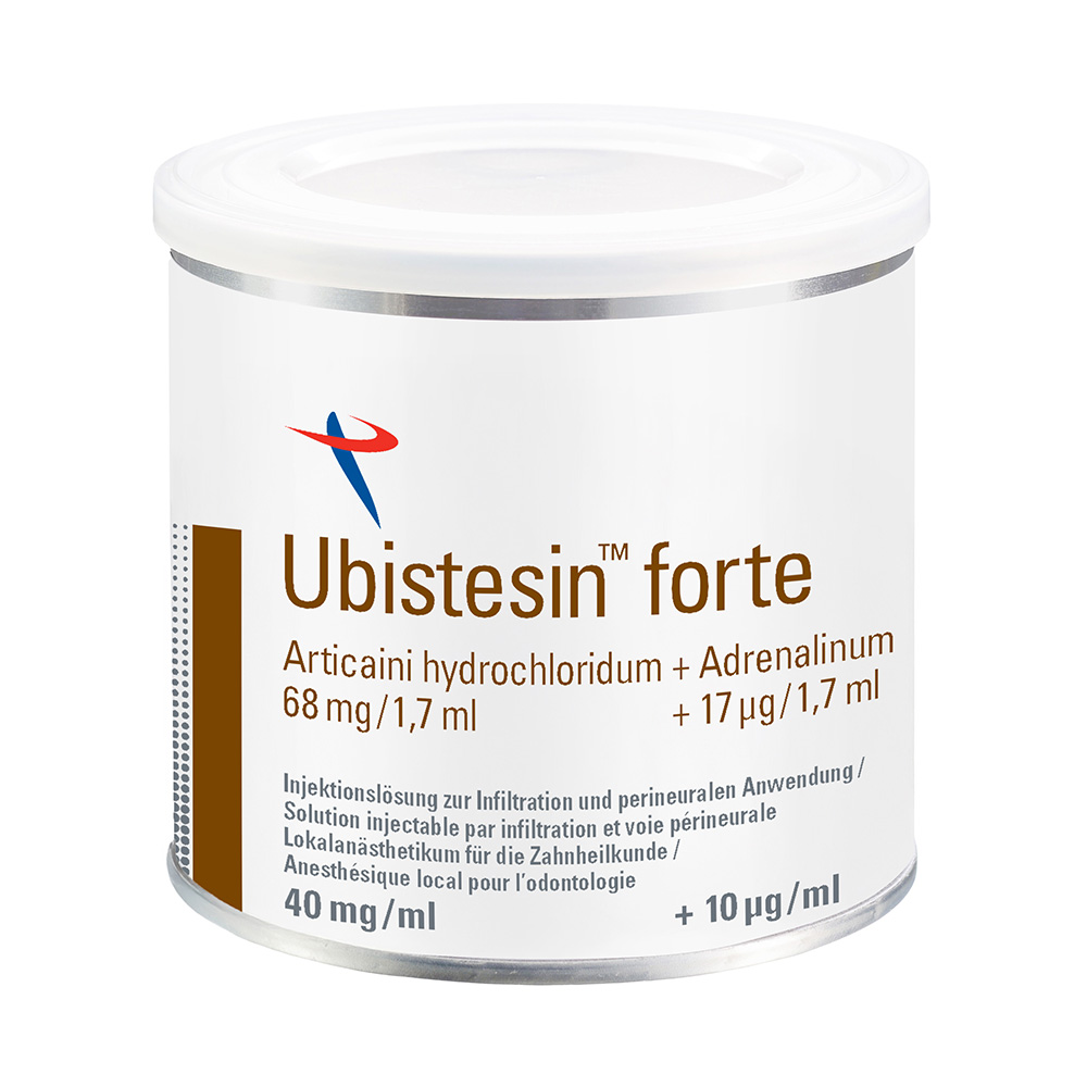 UBISTESIN-F 50 cartouches/boîte CH