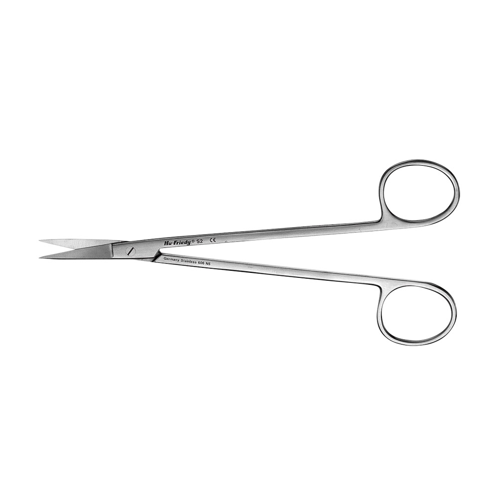 Ciseaux Kelly 2, 16,0 cm, droit, pointu, dentelé, pièce