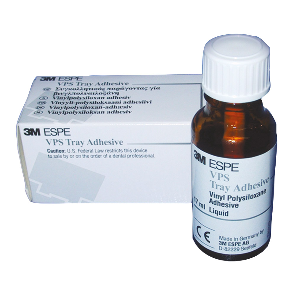 Adhésif pour porte-empreintes VPS, flacon de 17 ml