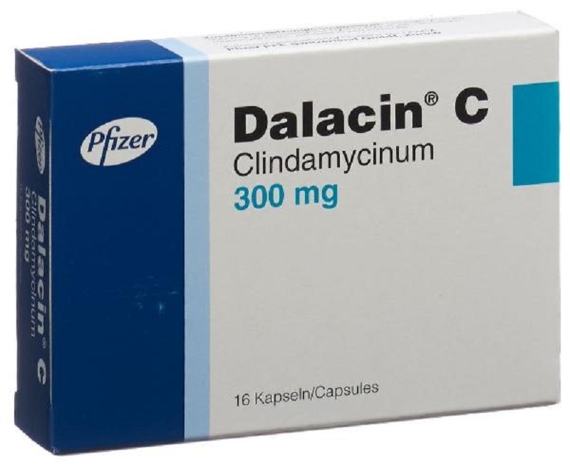 DALACIN C CAPS 300 MG 16 COMPRIMÉS