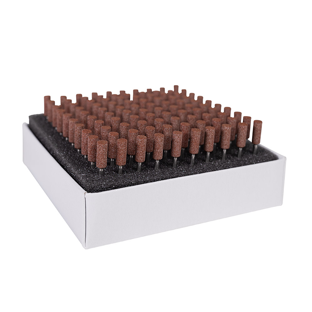 PLULINE Schleifkörper Figur 32 Iso-Gr.050 braun Handstück, 100 Stück