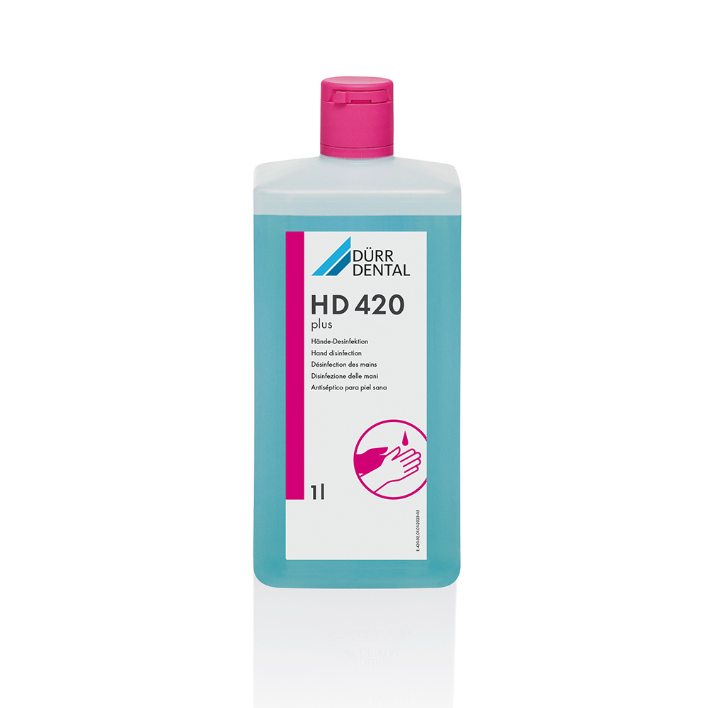 HD 420 plus INT Désinfection des mains, 1 L