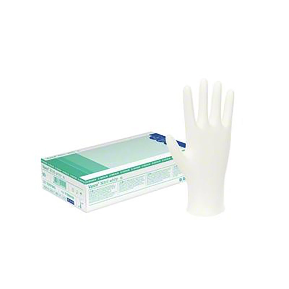 Gants Vasco Nitrile blancs taille M, 150 pièces