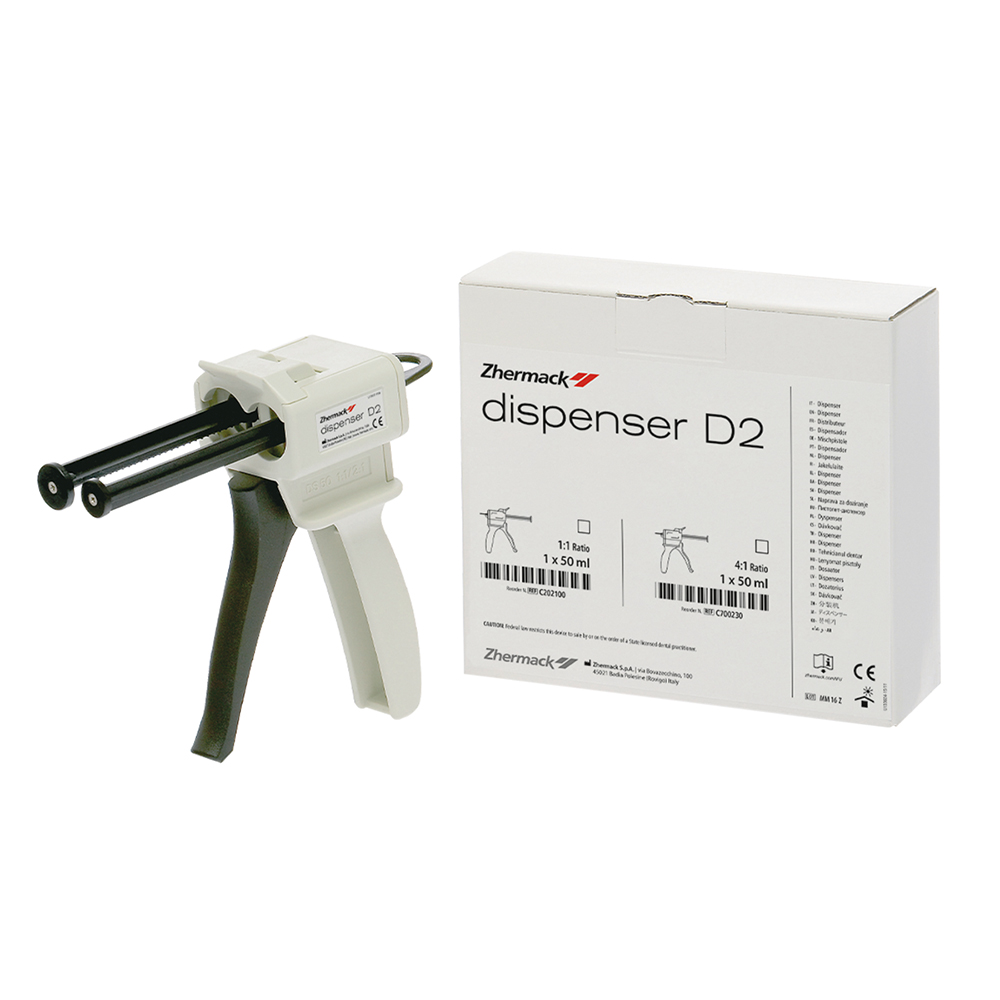 Distributeur D2 pour cartouche de 50 ml 1:1, pièce