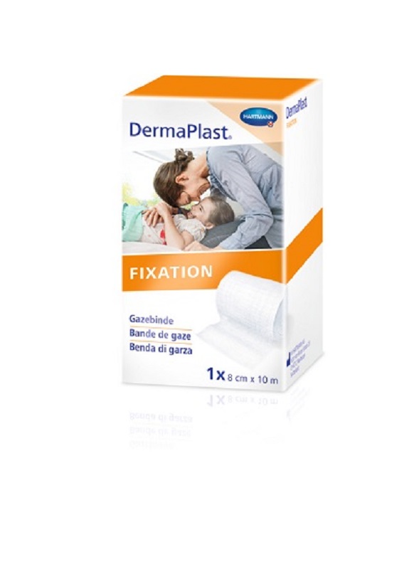Dermaplast Gazebinde 10mx8cm     Stk