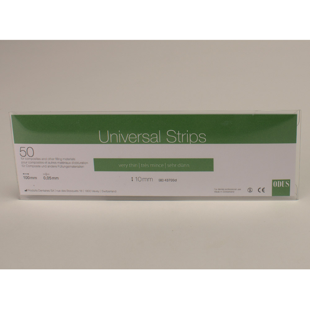 Odus Strips universel droit 10 mm bte