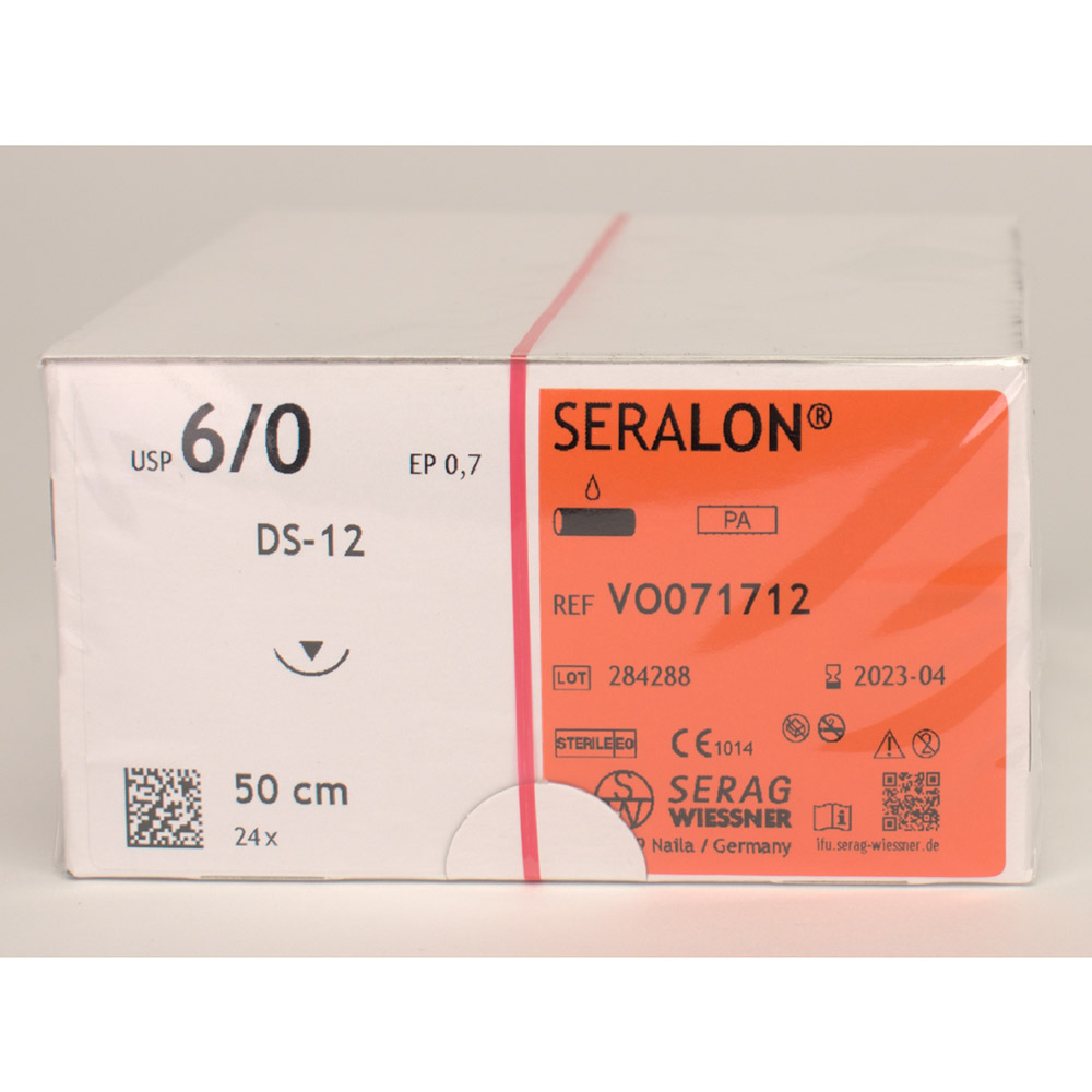 Seralon blau DS-12 6/0-EP0,7, 24 Stück