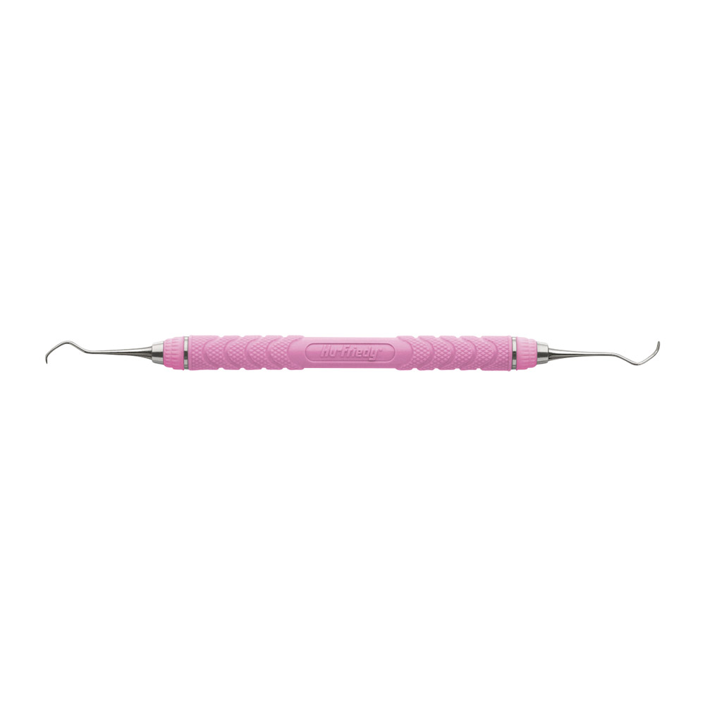 Curette Columbia Universelle 13-14 EverEdge 2 Manche Résine rose, pièce