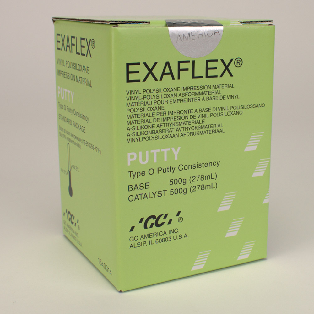 EXAFLEX PUTTY BASE & CAT. 2X278ML