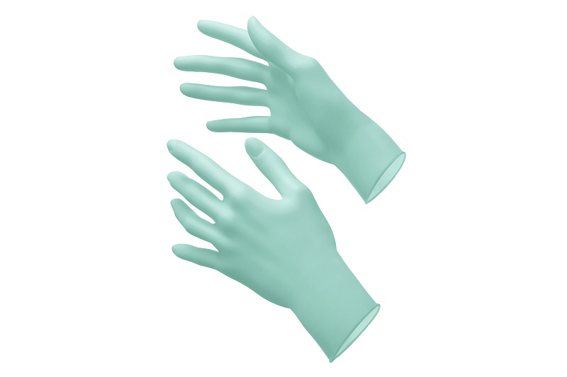 STYLE Nitril Handschuhe Gr. XS smaragdgrün, 100 Stück Packung