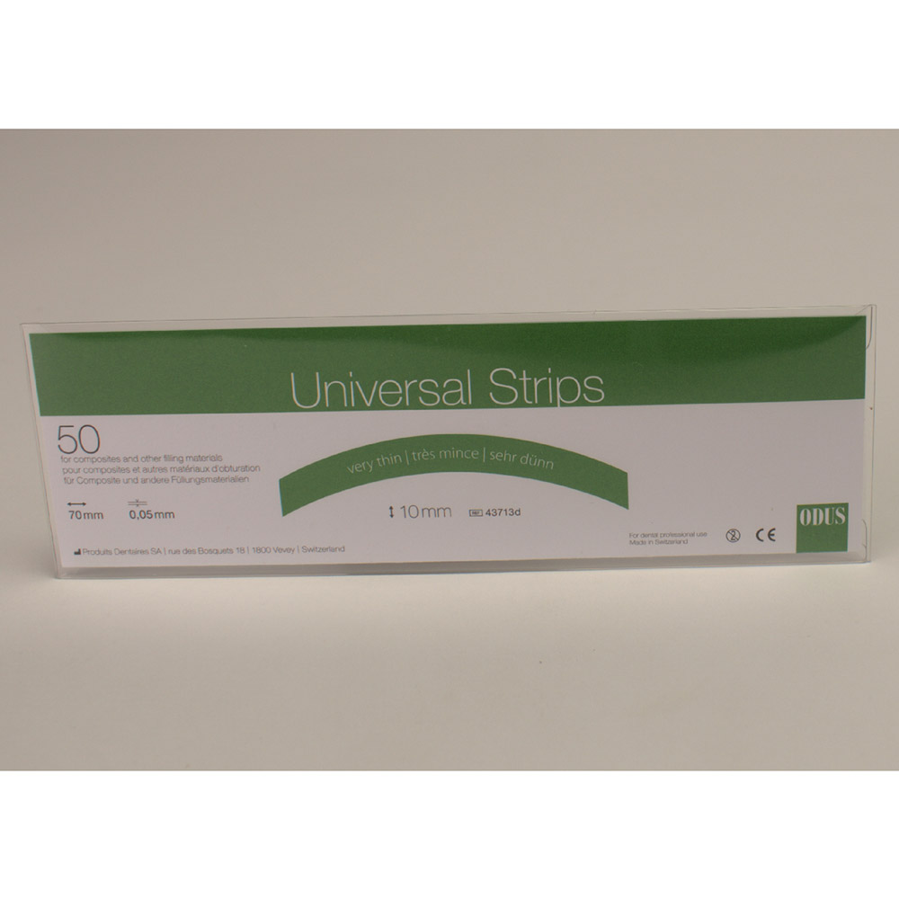 ODUS-UNIVERSAL STRIPS COURBES 10MM