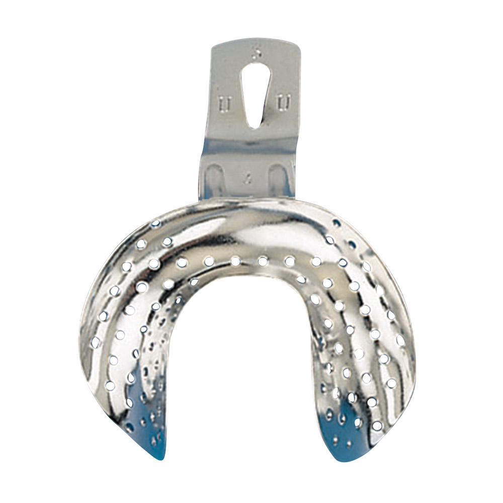 Porte-empreinte inferieuresdentees per- cees Ehricke inox