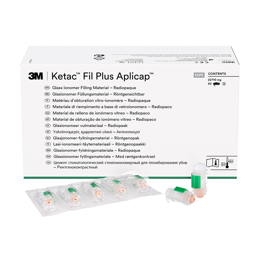 3M Ketac Fil Plus Aplicap A3/jaune 50 p