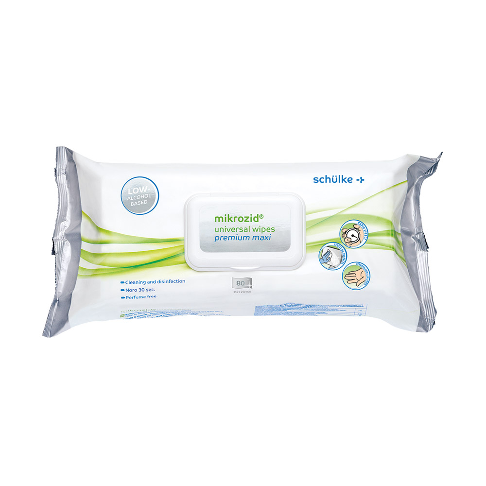 MIKROZID universal wipes premium maxi 80 pce