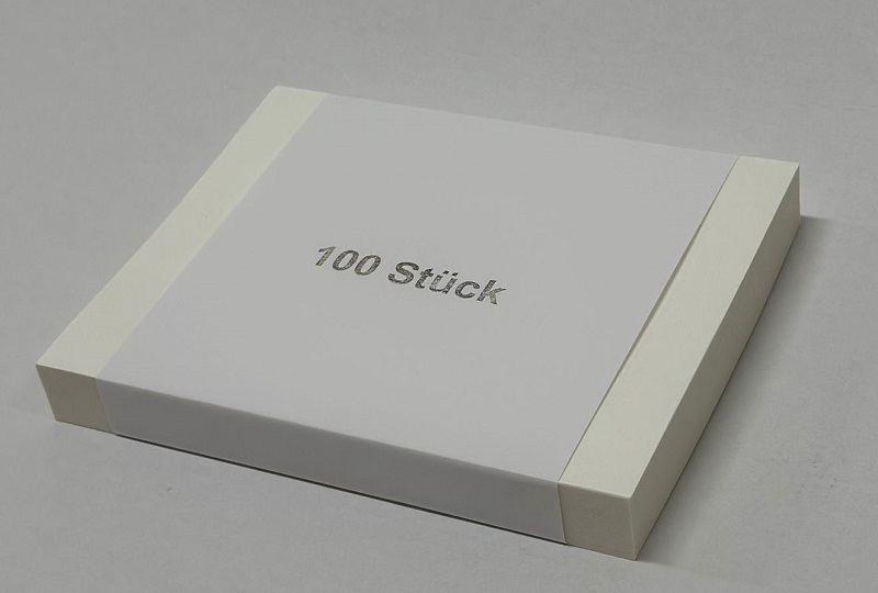 Fischer Filterpapier 18x28 cm weiß >CH, 100 Stück Packung