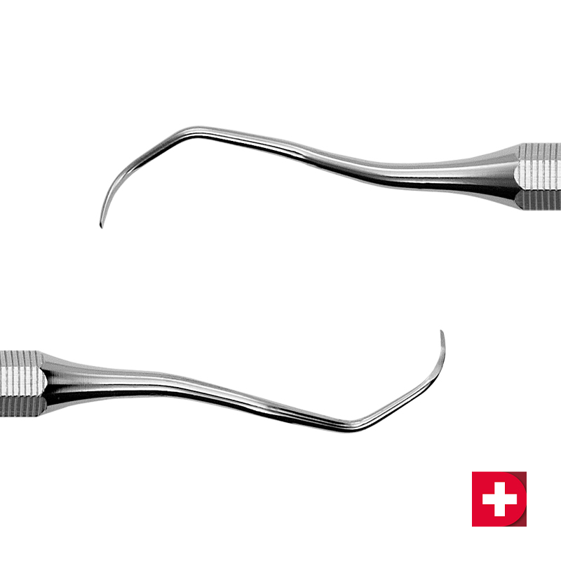 Deppeler Kürette Jaccard 13-14 m. ADEP blau, Stück