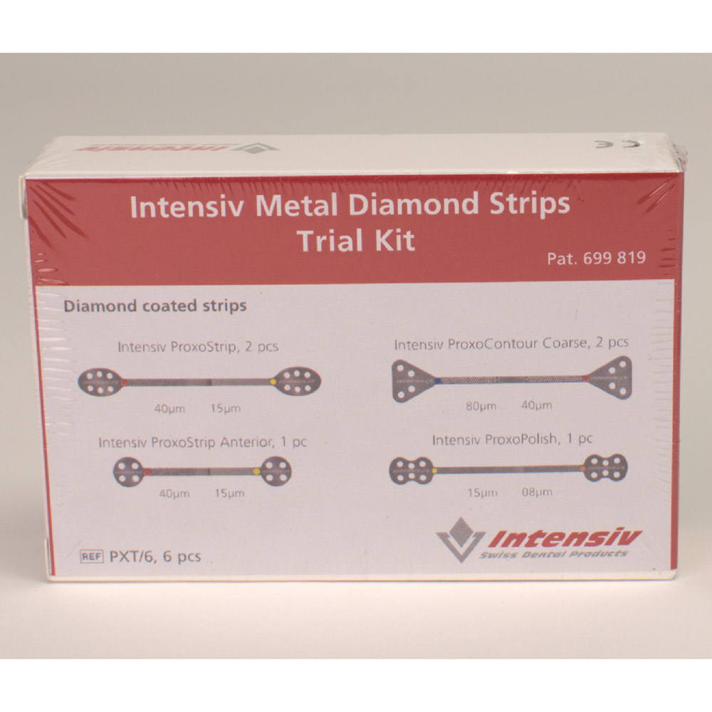 Set de bandes diamantées Intensiv, kit d'essai