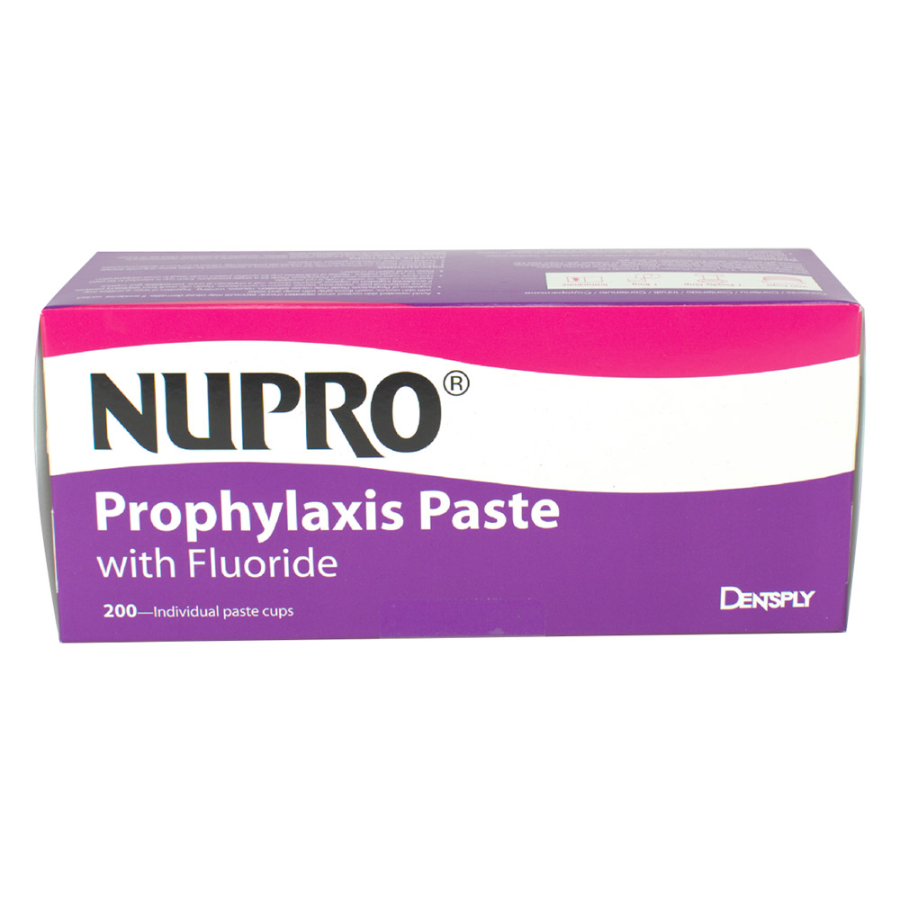 Nupro portion avec fluor fine menthe 200 pces