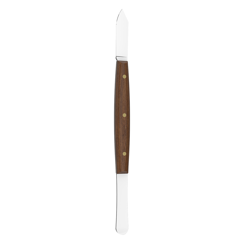 PLULINE Couteau à cire 17 cm manche drapeau, pièce