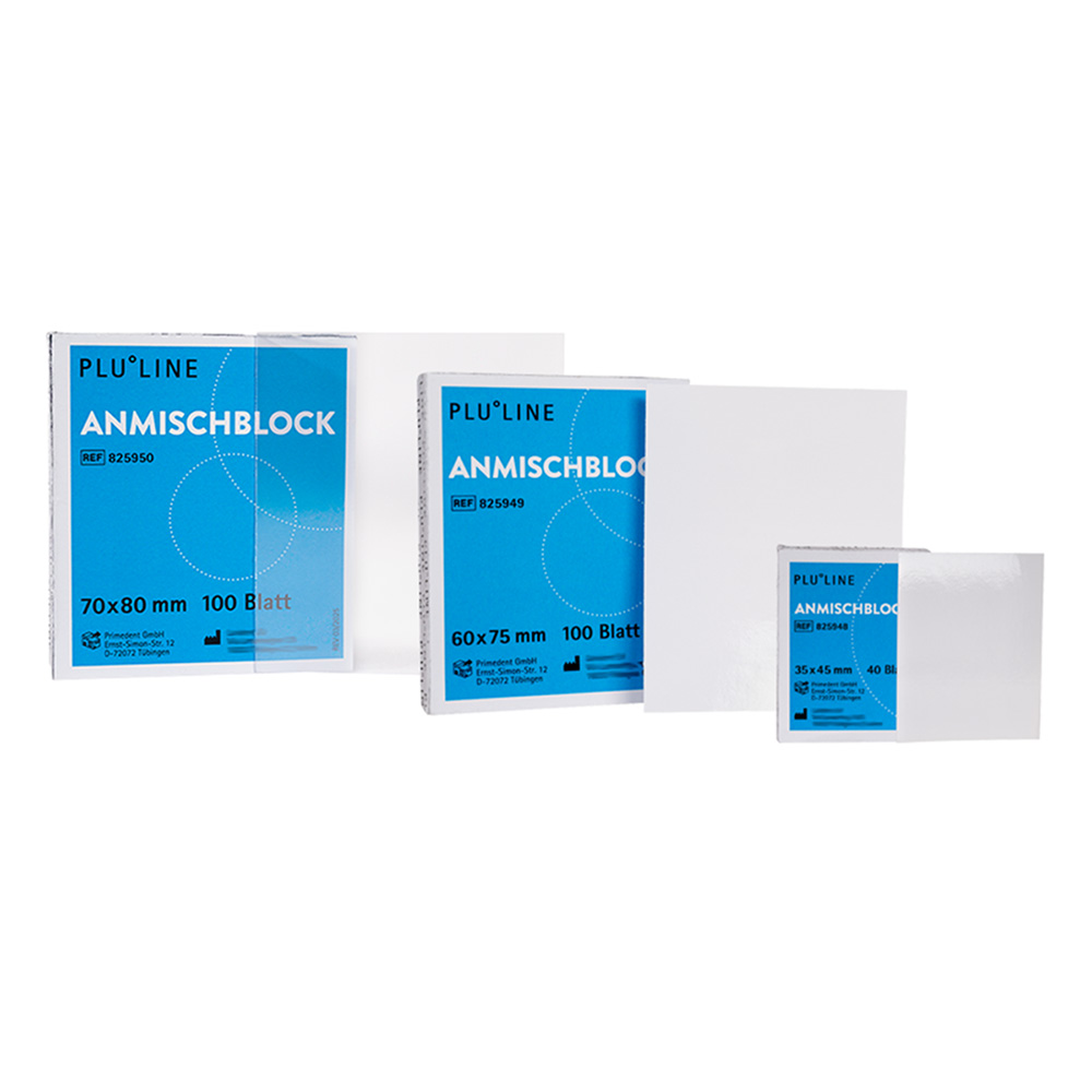 Bloc de mélange PLULINE 35 x 45 mm, pièce 40 feuilles