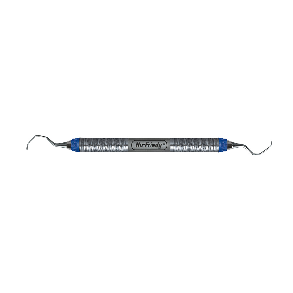 Curette Gracey #17/18 manche #7 distal bleu