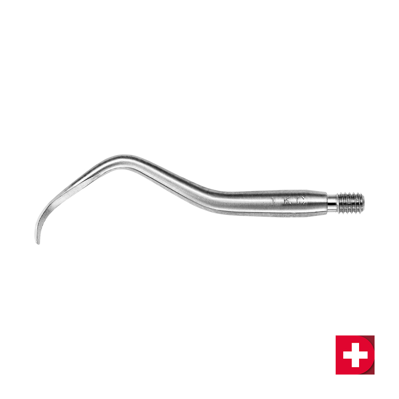 AD23L Curette en titane - Embout