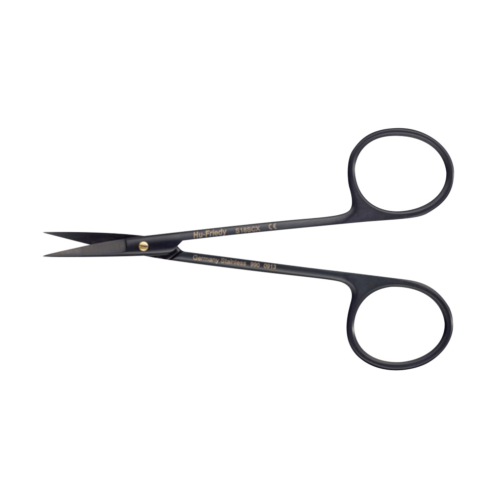 Ciseaux Iris Black Line Super Cut courbés étroits, pièce