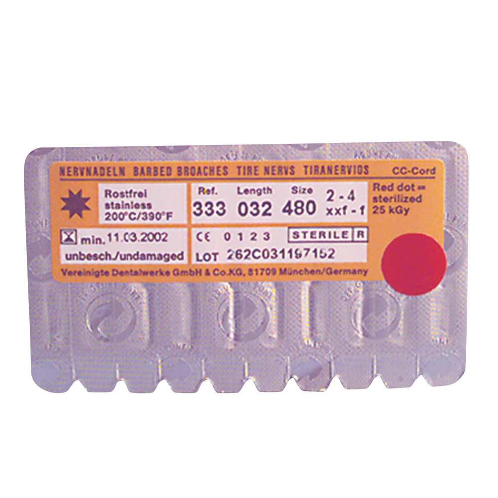 Nervnadeln CC-Cord 333/m grün 21 mm Satz