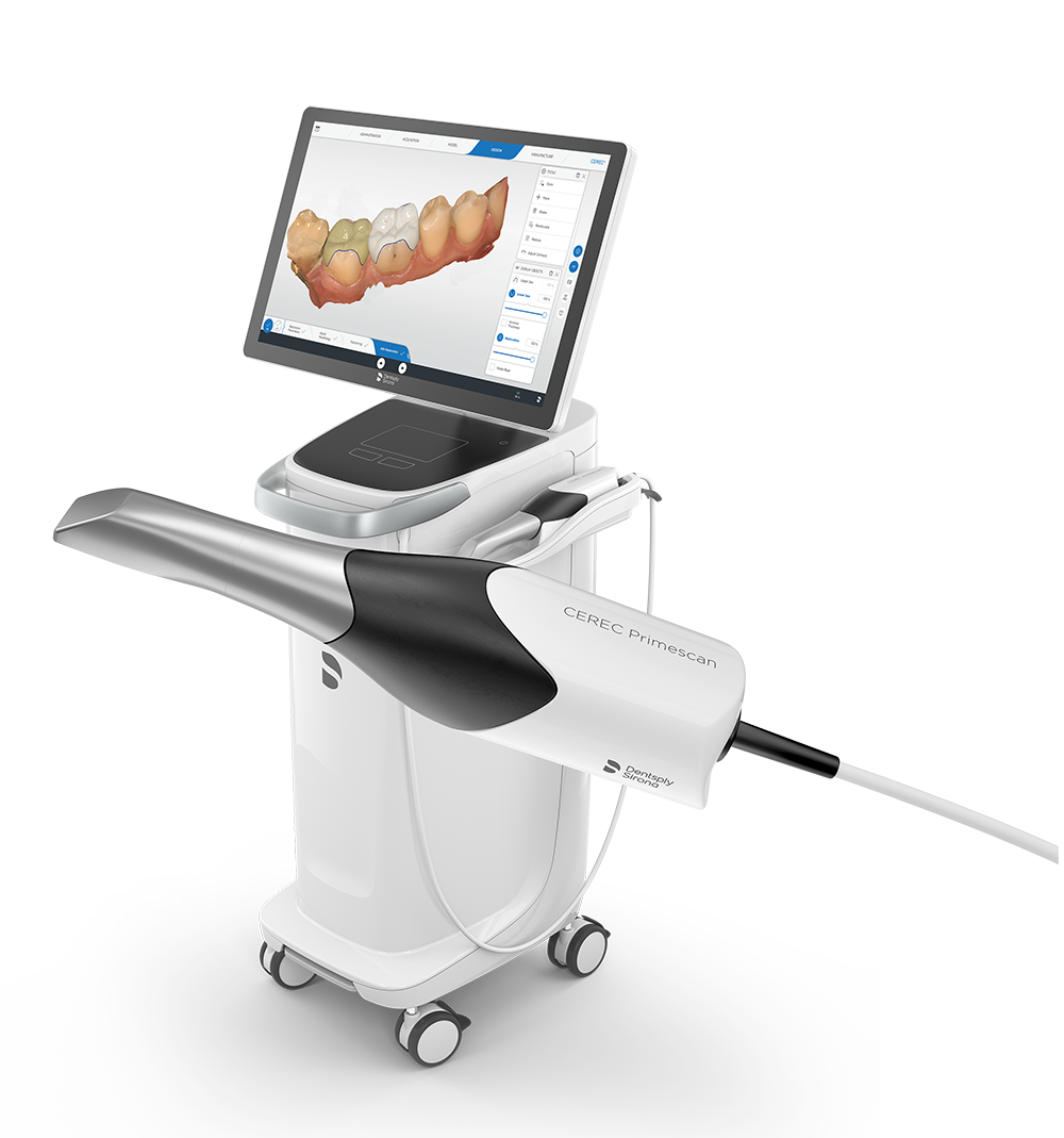 Rollcontainer mit Intraoralscanner