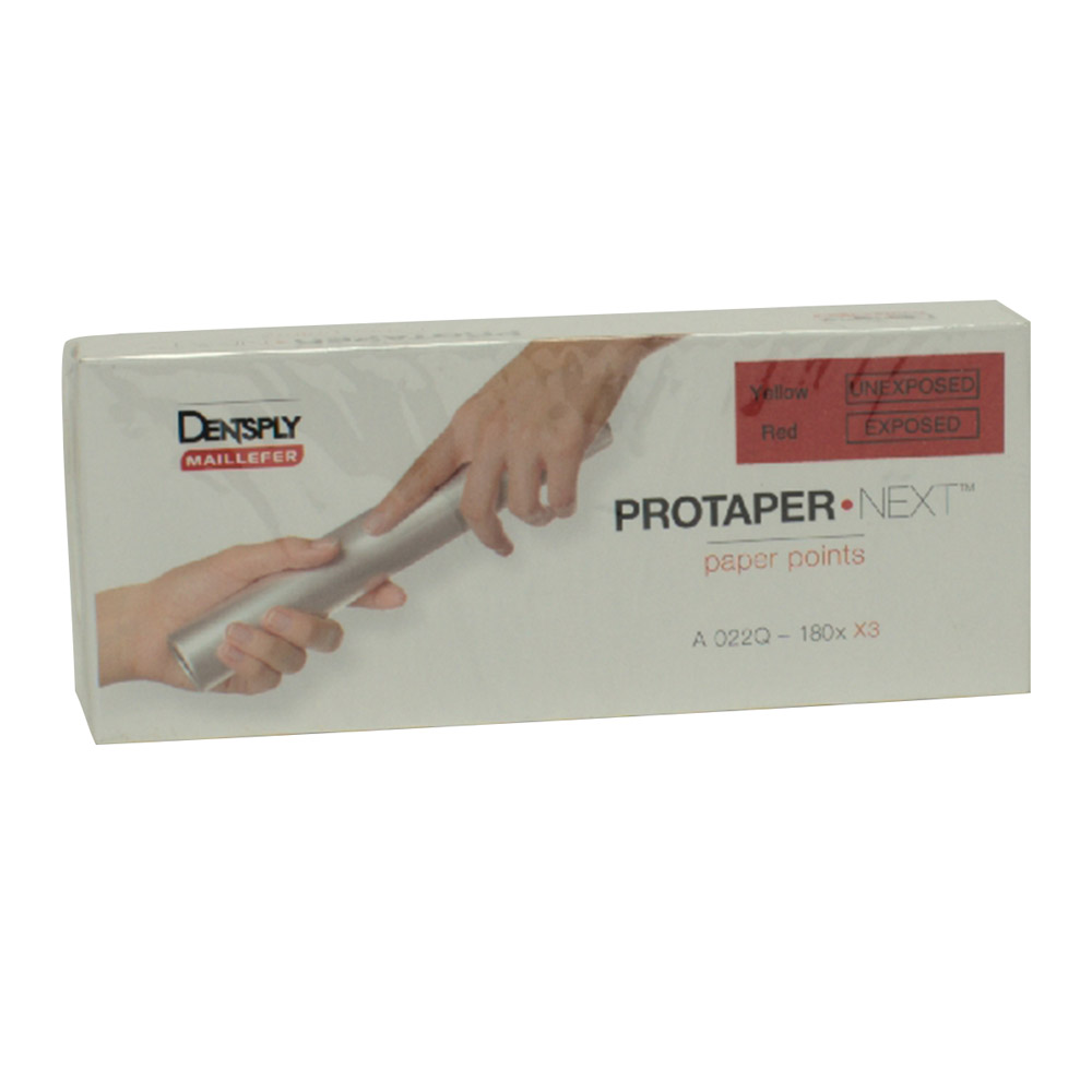 PROTAPER NEXT pointes de papier X3, paquet de 180 pièces