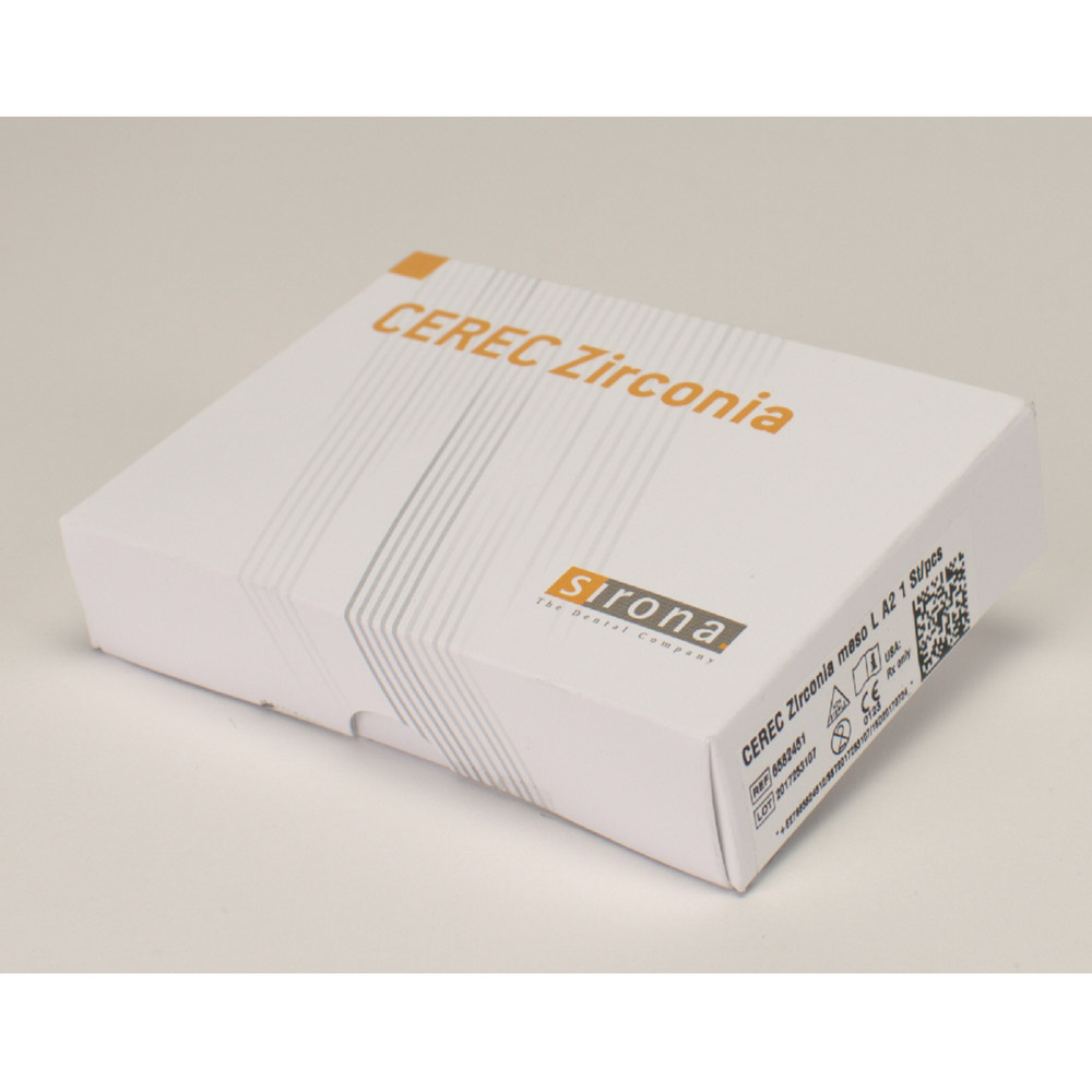 CEREC Zirconia meso L A2, Stück