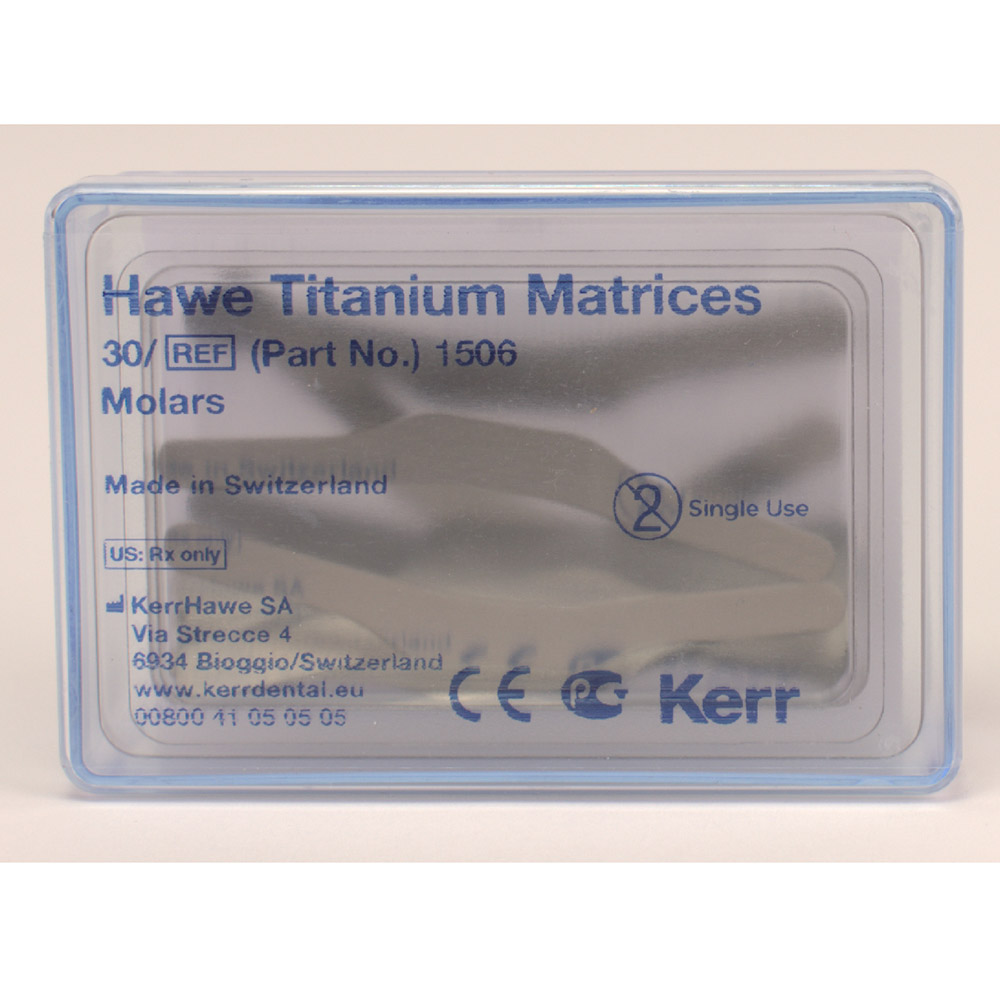 Matrices en titane 1506, 30 pièces