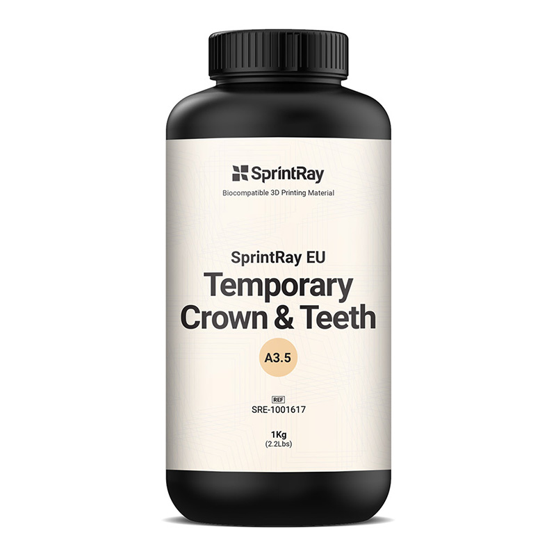 SprintRay Couronne temporaire et dents EU A3,5, 1 L