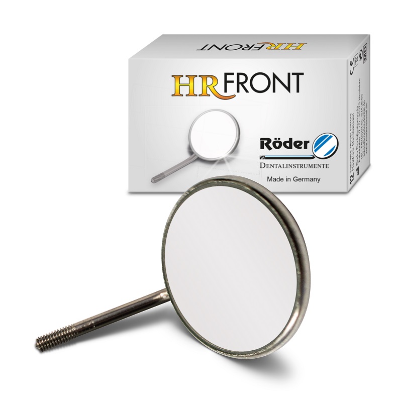 Mirroir dentaire HR Front SS plat no.5 12pces