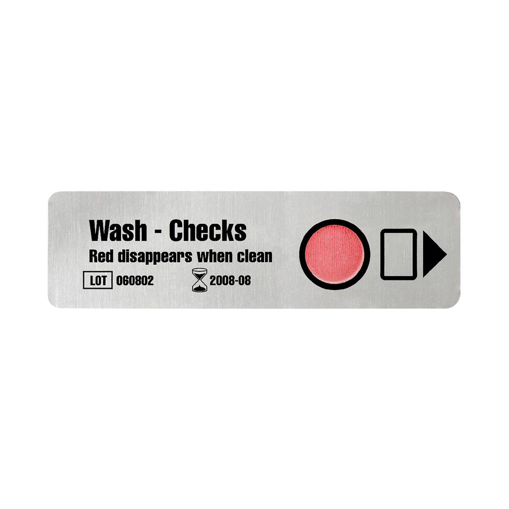 Wash-Checks Indikatorplättchen RDG 50St