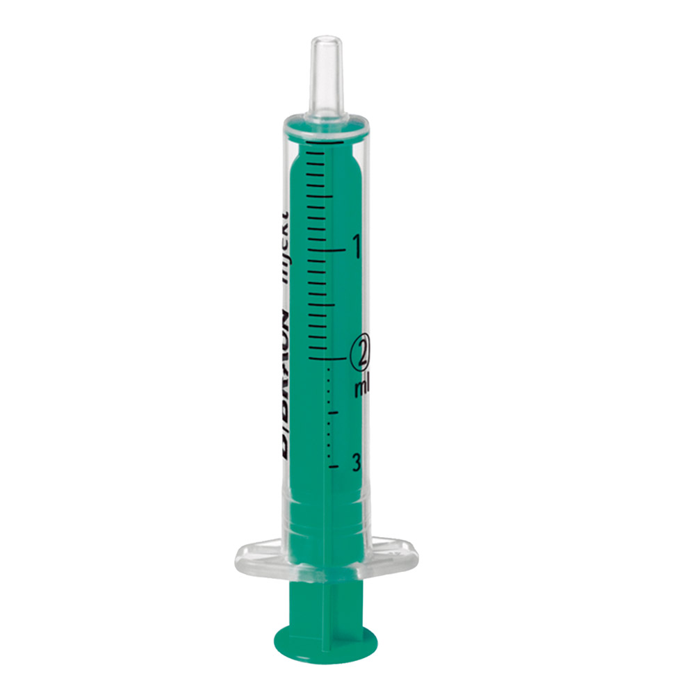 Injekt 2ML Luer Seringues à usage unique 100pièses
