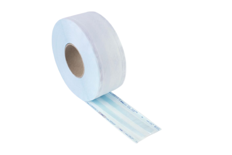 Stericlin mit Falte 150 x 50 mm >CH, 100 m Rolle