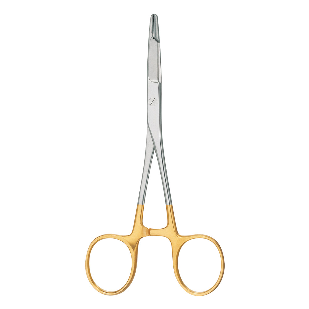 Pince porte-aiguille Olsen-Hegar 1150 en carbure de tungstène, 14,0 cm, pièce