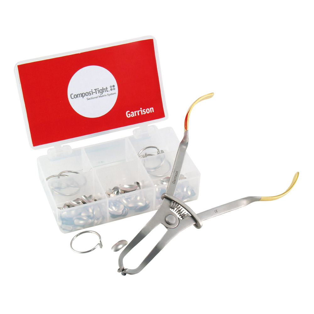 Composi-Tight kit Original -4x anneaux Standard G-Rings -3x anneaux dents long-