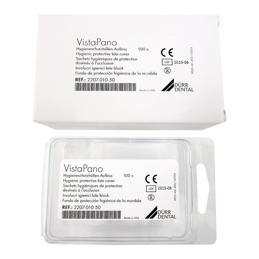 Housses de protection hygiéniques pour empreintes occlusales, 100 pièces