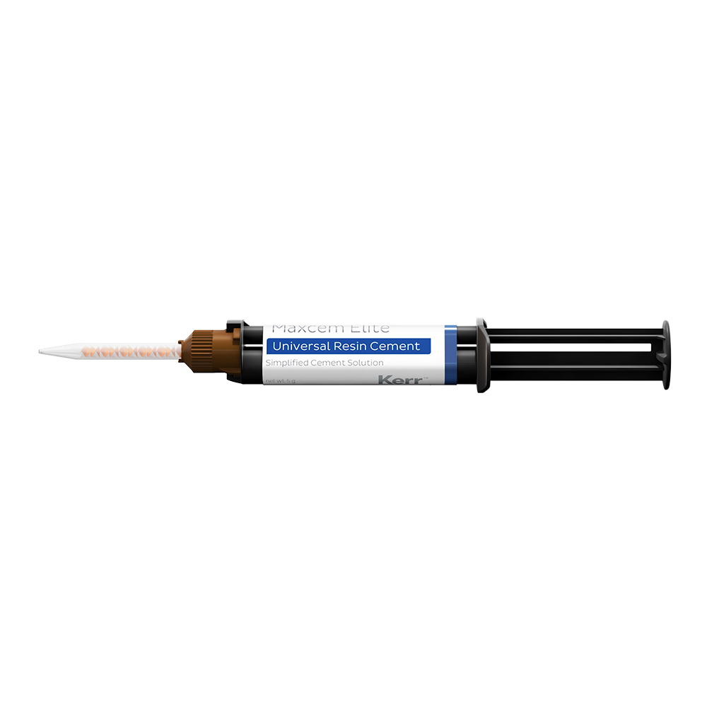 Maxcem Elite white opaque, 2 x 5 g Spritze