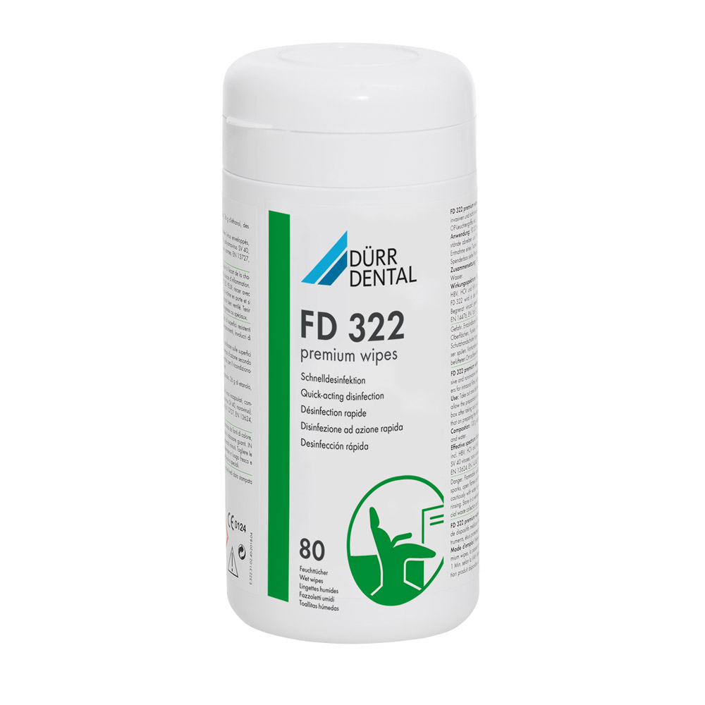 FD 322 premium Wipes Schnelldesinfektion Ds 80