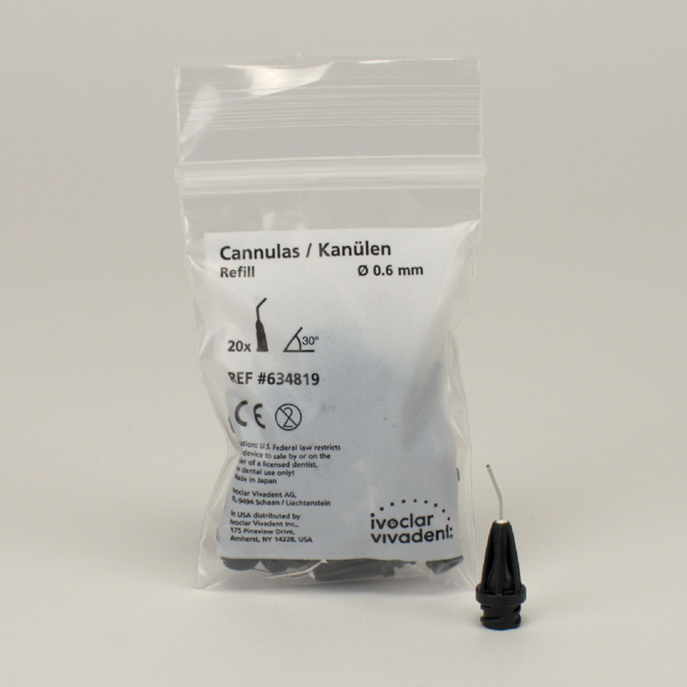 Applikationskanülen Total E./Helio. 0,6 mm, 20 Stück