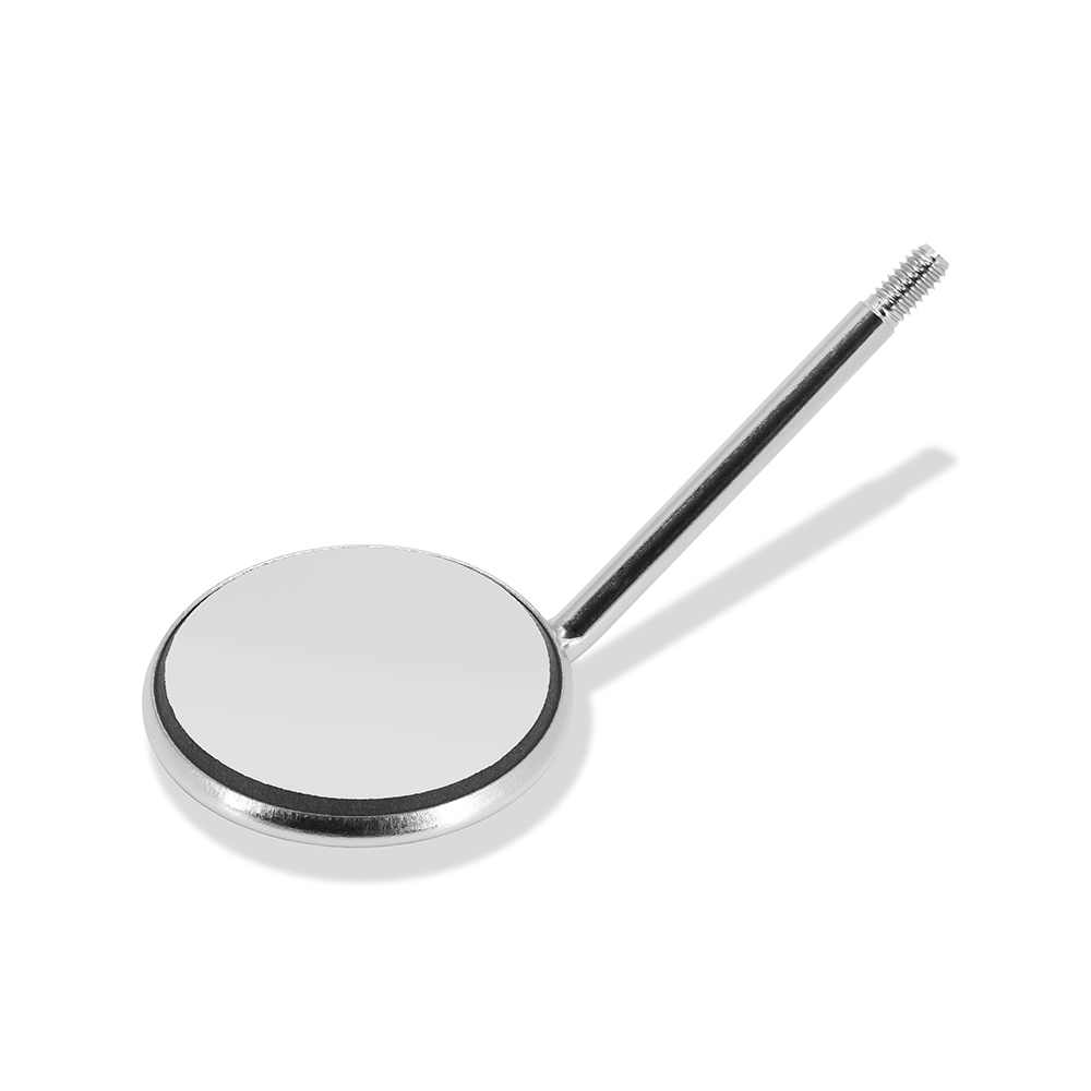 Mundspiegel TOPvision FS Rhodium 4 hohl SS , 12 Stück