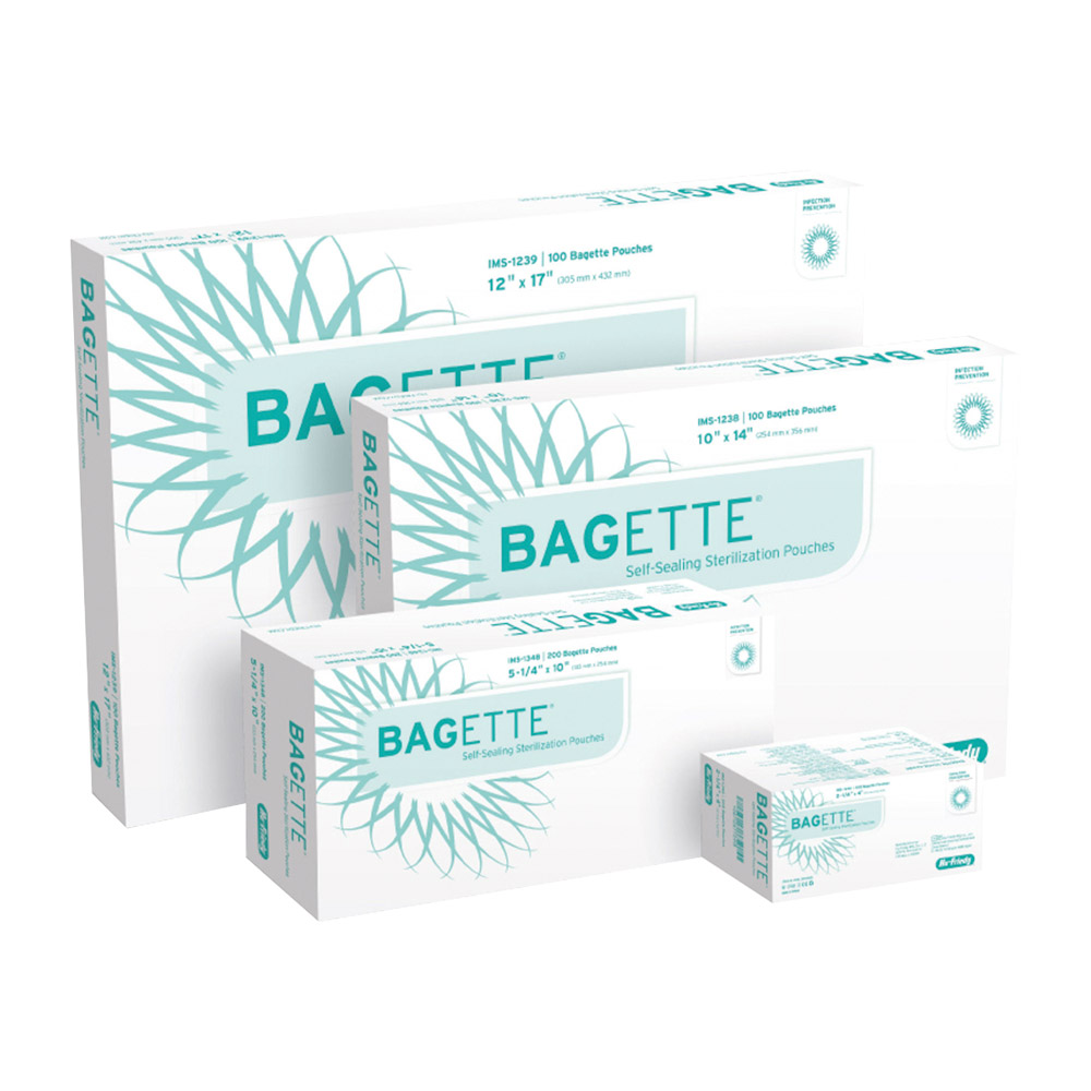 Sachet Sterilisation bagettes 57mm x 102mm 200 pcs