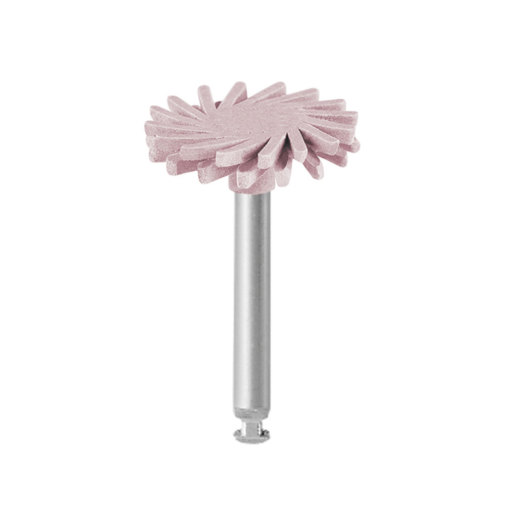 Instrument à polir, Brush, VI-EB14m Pré- polisssage (rose), 3 pièce